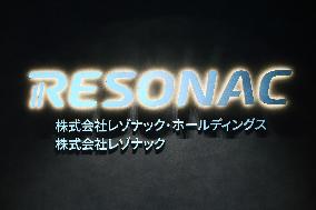 Resonac Holding sign and logo